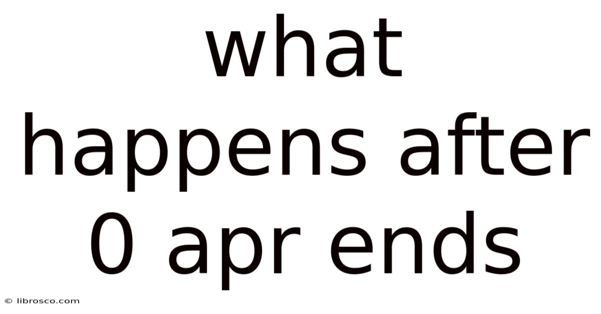 What Happens After 0 Apr Ends What Happens After 0 Apr Ends